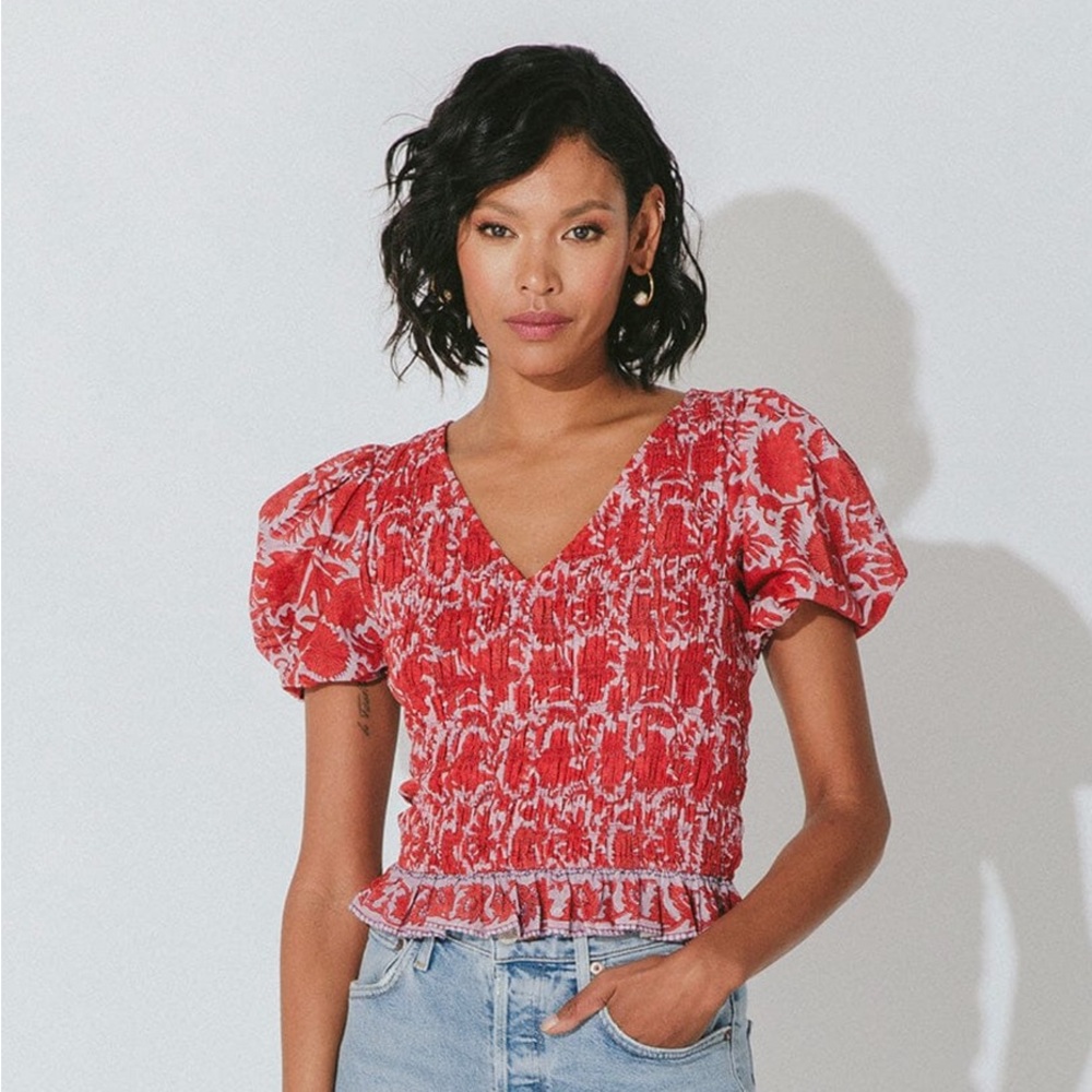 Bella top | Flora